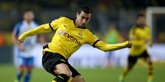 Dortmund minta MU tebus Mkhitaryan 40 juta