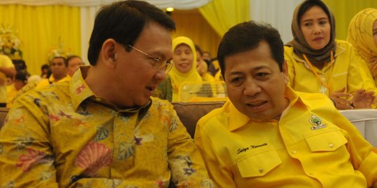 Ahok sendiri yang akan ambil surat dukungan dari Golkar hari ini