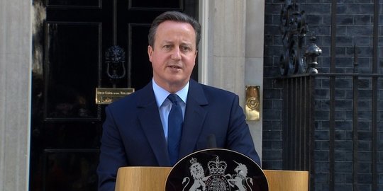 PM David Cameron mundur karena Inggris keluar dari Uni Eropa