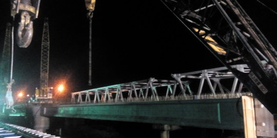 Atasi macet, proyek rekonstruksi jembatan Sipait dipercepat