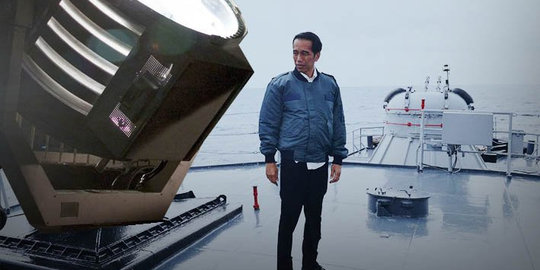 Cara khas Presiden Jokowi melawan lewat simbol