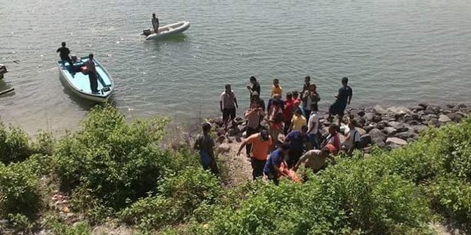 Mancing di Pantai Serangan, Wayan kaget ada mayat 