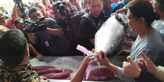 Menteri Susi: 1 Kg daging sapi sudah dapat 2 Kg ikan