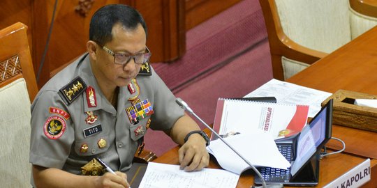 Paripurna DPR setuju Komjen Tito jadi Kapolri