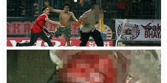 Dibogem Jakmania, Brigadir Hanafi belum bisa membuka mata