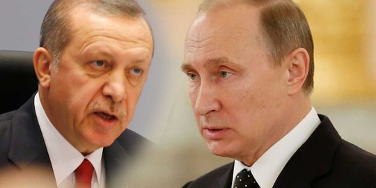 Turki minta maaf telah menembak jatuh jet tempur Rusia
