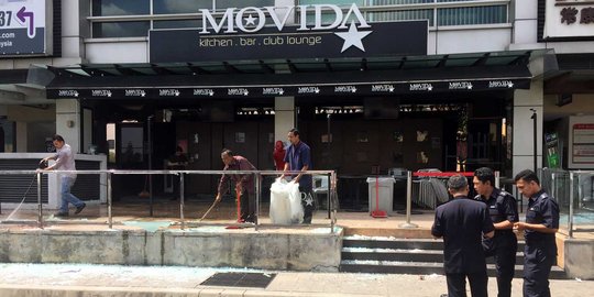 Ini bar di Malaysia yang dilempar granat saat nobar Piala Eropa