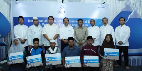 PGN beri santunan ke 15.000 anak yatim Rp 7,5 M