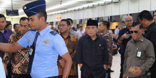 Sidak di terminal kedatangan, Ketua DPR malah tanya keberangkatan