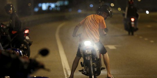 25 ABG balap liar di Sampit diciduk polisi