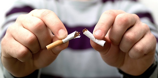 Jauhi stres agar program berhenti merokok berlangsung lebih sukses