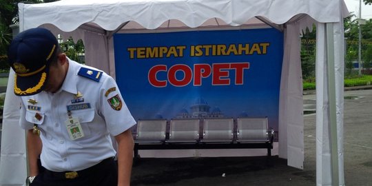 Tenda unik di Terminal Tirtonadi yang bikin jera pencopet