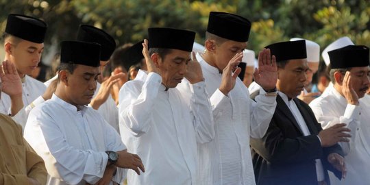 Jokowi akan laksanakan salat Id di Masjid Raya Padang