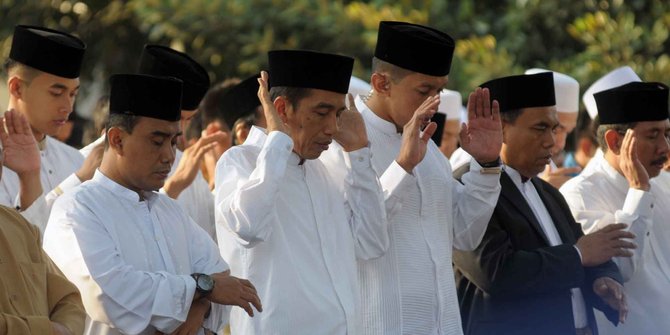 Jokowi akan laksanakan salat Id di Masjid Raya Padang 