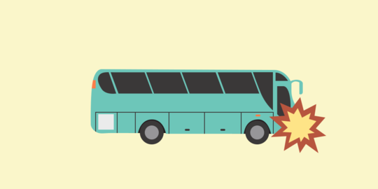 Kecelakaan bus di Garut, satu tewas