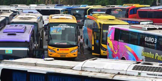 Puluhan bus angkutan Lebaran di Bangka Belitung tak layak jalan
