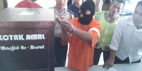 Kawanan pencuri gasak isi kotak amal di Ternate, uang Rp 1 juta raib