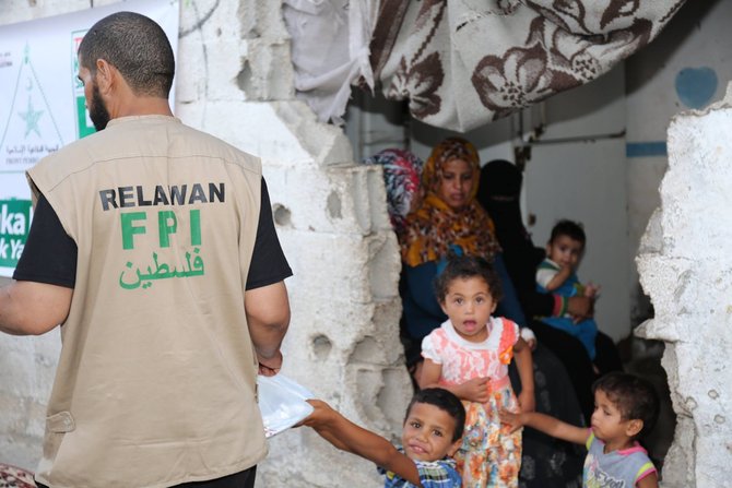 fpi gelar bukber di jalur gaza