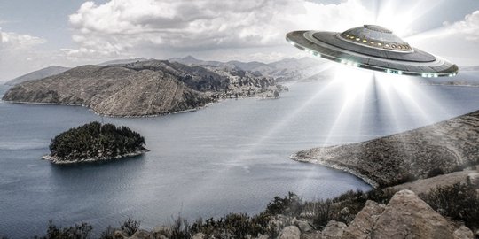 6 Perairan yang diduga sebagai pangkalan UFO