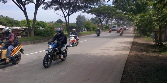 Jalur selatan masih lancar, Kota Bandung - Nagreg ditempuh 
