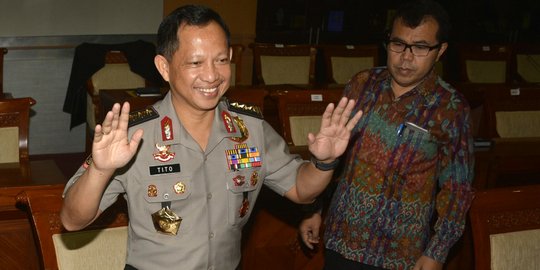 Jenderal Badrodin: Kemungkinan Tito dilantik jadi Kapolri 12 Juli