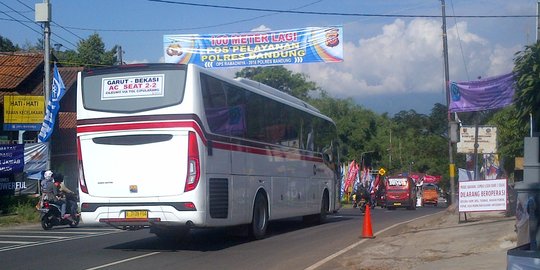 Jalur Nagreg mulai ramai pemudik, sudah 82 ribu kendaraan 