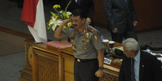 Badrodin sebut Budi Gunawan belum tentu jadi wakapolri dampingi Tito