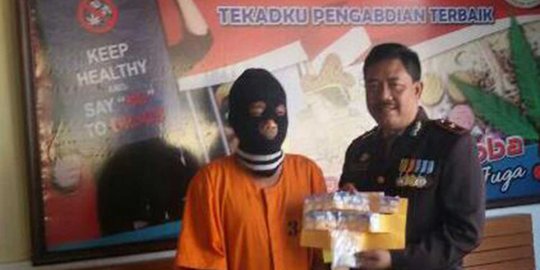 Tengah tunggu istri melahirkan, pengedar narkoba ditangkap