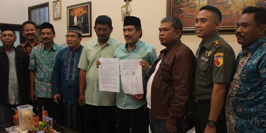 Meja hijau guru pencubit murid di Sidoarjo berujung damai