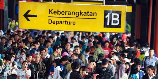 Jumlah pemudik di Bandara Soetta tahun ini naik 8 persen