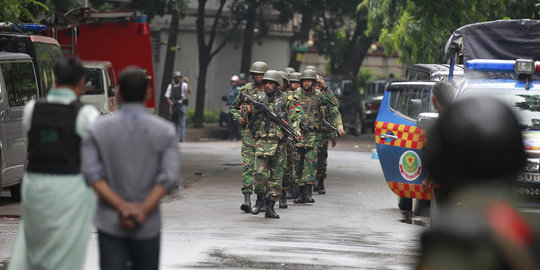 Pelaku teror Bangladesh anak orang kaya dan berpendidikan tinggi