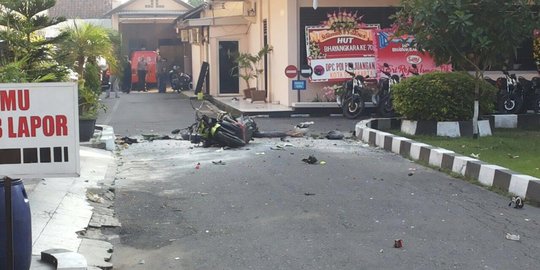 Pelaku bom di Mapolres Solo seorang diri, polisi usut jaringan