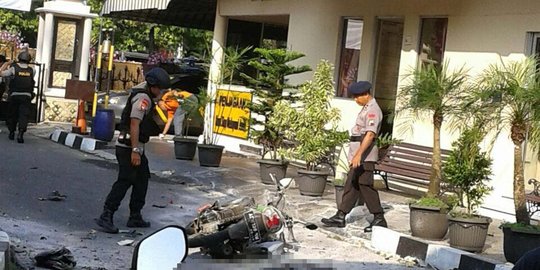 sebut ada indikasi bom di mapolres solo terkait isis