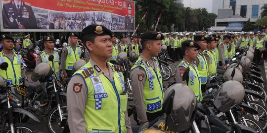 Ribuan polisi siap amankan malam takbiran di Ibu Kota