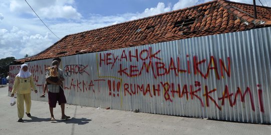 Jeritan hati warga Luar Batang terpaksa Lebaran di tenda darurat