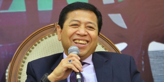 Ical dan Hadi Purnomo hadir di open house Setya Novanto