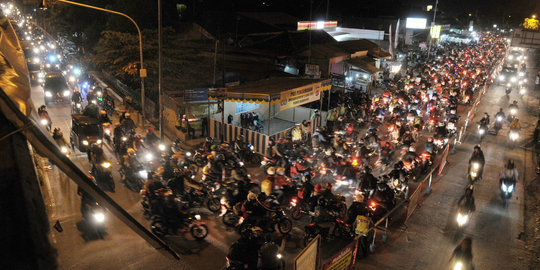 Arus balik, Kemenhub usul pengendara motor dilarang jalan malam