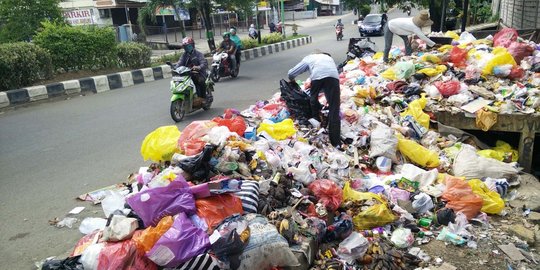 Sepekan tidak diangkut, sampah kepung Samarinda