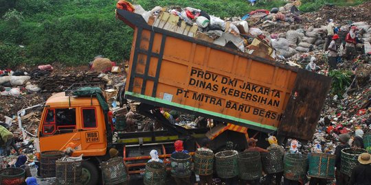 Sampah warga Jakarta saat Lebaran capai 1.218 ton biasanya 7.100 ton