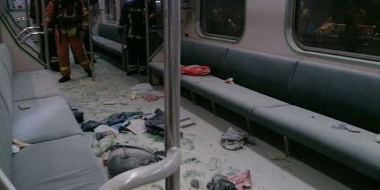 Bom meledak di kereta Taiwan, 25 penumpang terluka