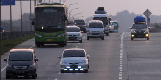 Arus balik di Tol Cipali, kendaraan melintas capai 38.300 per hari