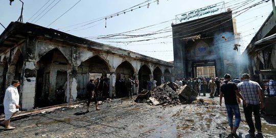 Porak-poranda masjid di Irak dihantam bom, 30 tewas