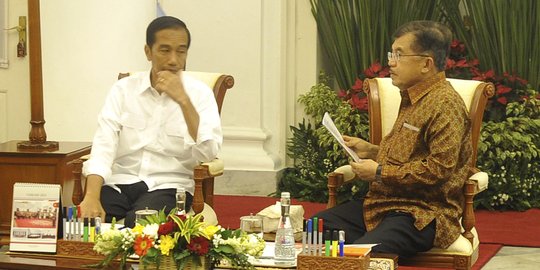 JK sambangi open house Jokowi di Gedung Agung Yogya