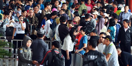 Puncak arus balik di Bandara Soekarno-Hatta diprediksi dua kali