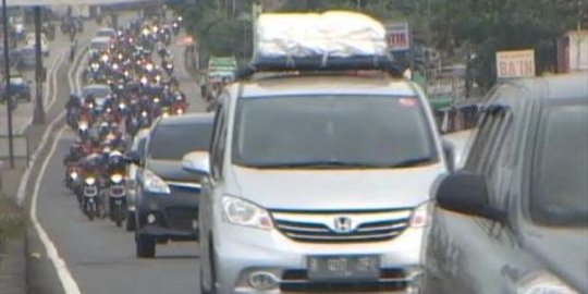 Arus balik tol macet, Pantura Subang-Karawang & Cikampek lancar