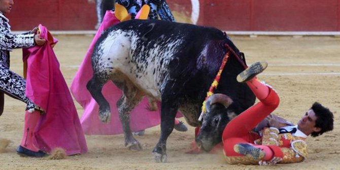 Image result for Taurina medio, el famoso matador espaÃ±ol matÃ³