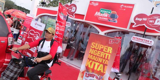 Saat arus balik, Telkomsel siagakan jaringan dan layanan