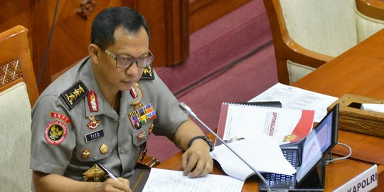 Istana pastikan Komjen Tito dilantik jadi Kapolri hari Rabu