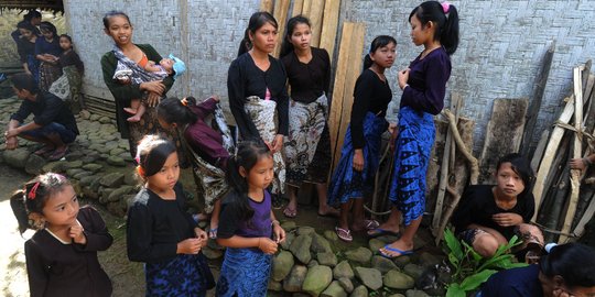 Uniknya pernikahan dan khitanan suku Baduy, cuma boleh Juni-Agustus