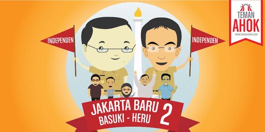 Maju lewat partai atau independen, Ahok tegaskan tetap dengan Heru